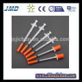 medical insulin syringe 0.3ml 0.5ml 1ml for single use